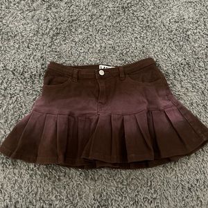 I.AM.GIA purple denim mini skirt!